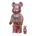 BE@RBRICK 2G Pink Gold Chrome (100%+400%)