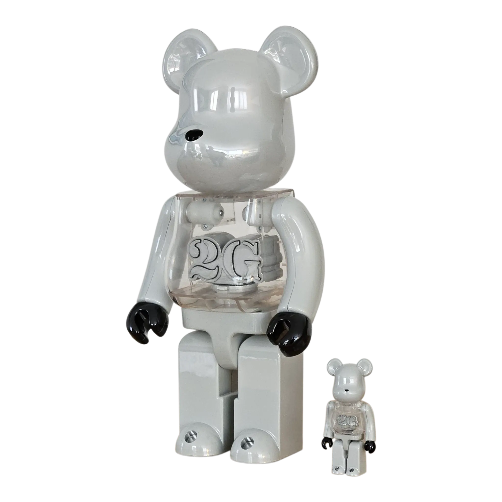 2G BE@RBRICK SILVER SORAYAMA Sorayama × x | Bearbrick Ver 