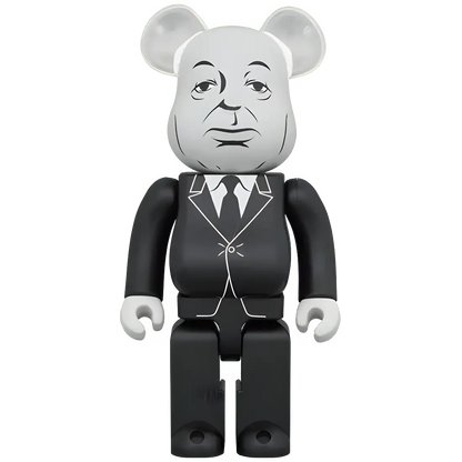 Bearbrick Alfred Hitchcock 400% Herstellerbild 1