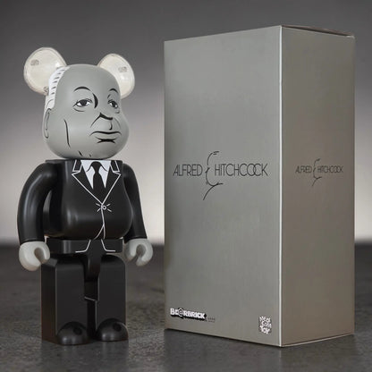 Bearbrick Alfred Hitchcock 400% mit Verpackung