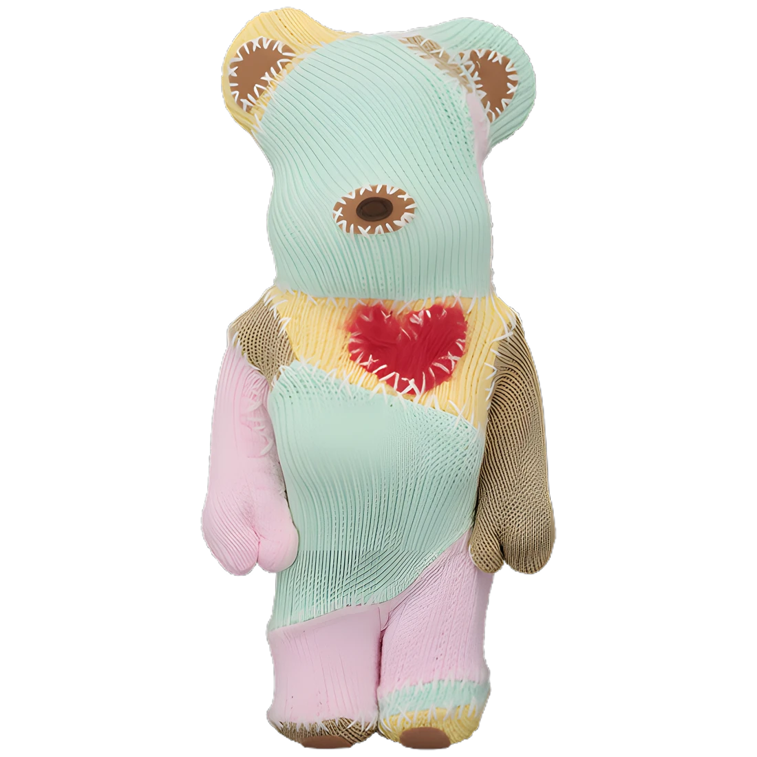 Bearbrick amok KNIT 400% Herstellerbild 1