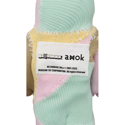 Bearbrick amok KNIT 400% Herstellerbild 2