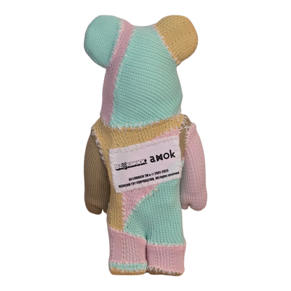 Bearbrick amok KNIT 400% Rückseite