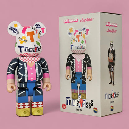 Bearbrick Amplifier Zerry 400% mit Verpackung