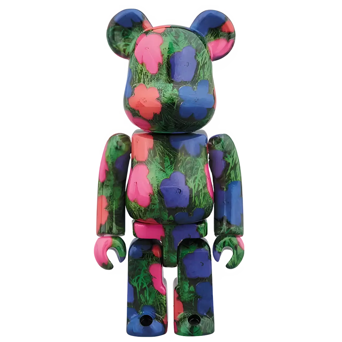 Bearbrick Andy Warhol "Flowers" 100%+400% Herstellerbild 2