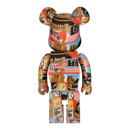 Bearbrick Andy Warhol × Jean-Michel Basquiat #2 1000% Rückseite