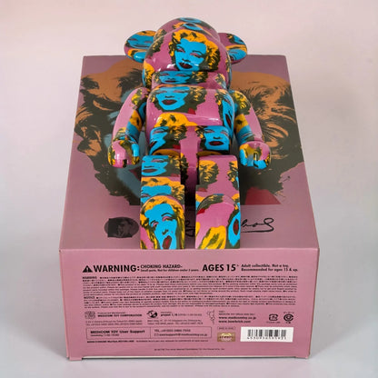 Bearbrick Andy Warhol Marilyn Monroe #2 100%+400% Echtheitsmerkmale