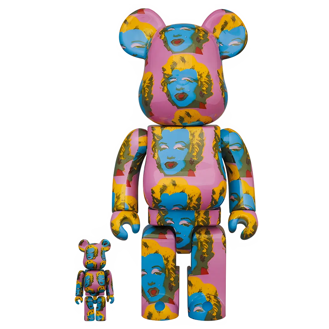 Bearbrick Andy Warhol Marilyn Monroe #2 100%+400% Herstellerbild 1