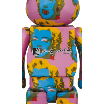 Bearbrick Andy Warhol Marilyn Monroe #2 100%+400% Herstellerbild 4