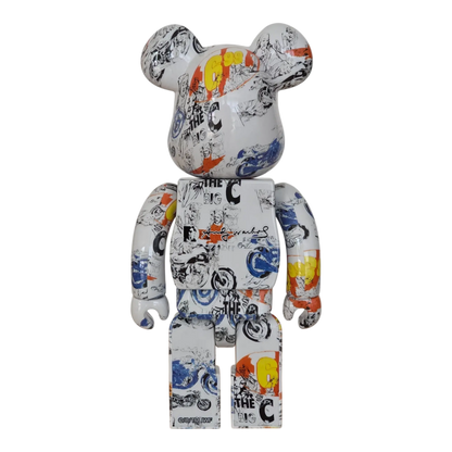 Bearbrick Andy Warhol "The Last Supper" [Andy Warhol Kyoto] 100%+400% Rückseite