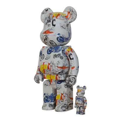 Bearbrick Andy Warhol "The Last Supper" [Andy Warhol Kyoto] 100%+400% schräg