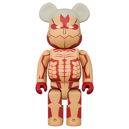 Bearbrick Armored Titan [Attack on Titan] 400% Herstellerbild 1