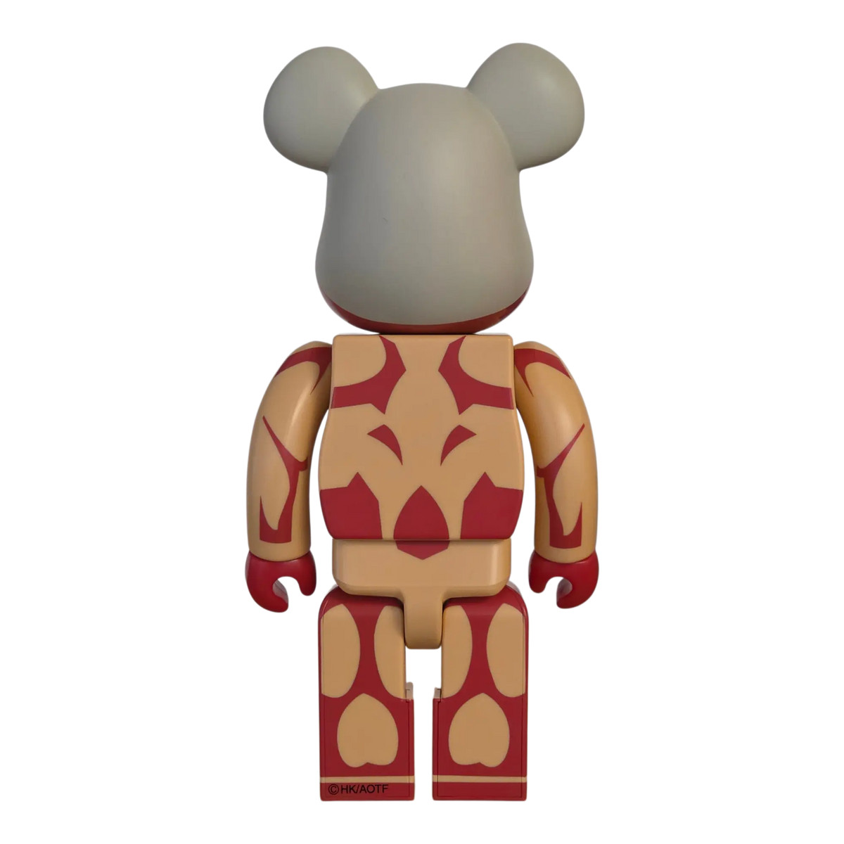 Bearbrick Armored Titan [Attack on Titan] 400% Rückseite