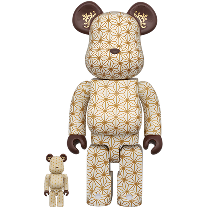 Bearbrick Asanoha 100%+400% Herstellerbild 1