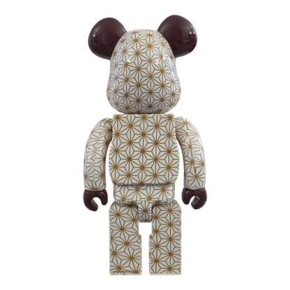 Bearbrick Asanoha 100%+400% Rückseite