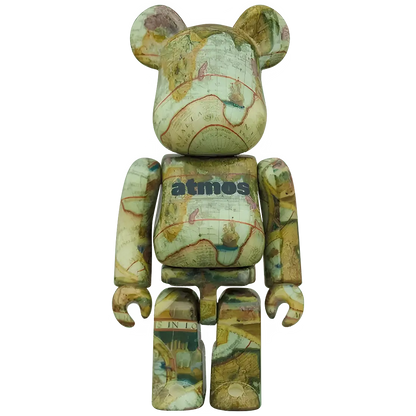 Bearbrick atmos Aged Map 100%+400% Herstellerbild 2
