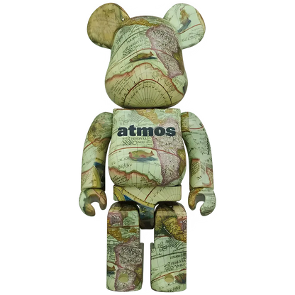 Bearbrick atmos Aged Map 100%+400% Herstellerbild 3