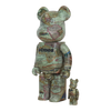 Bearbrick atmos Aged Map 100%+400% schräg
