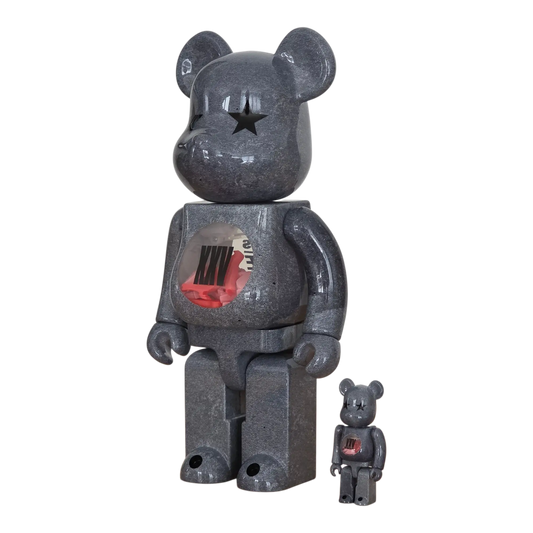 Bearbrick atmos × Staple Type-5 100%+400% schräg