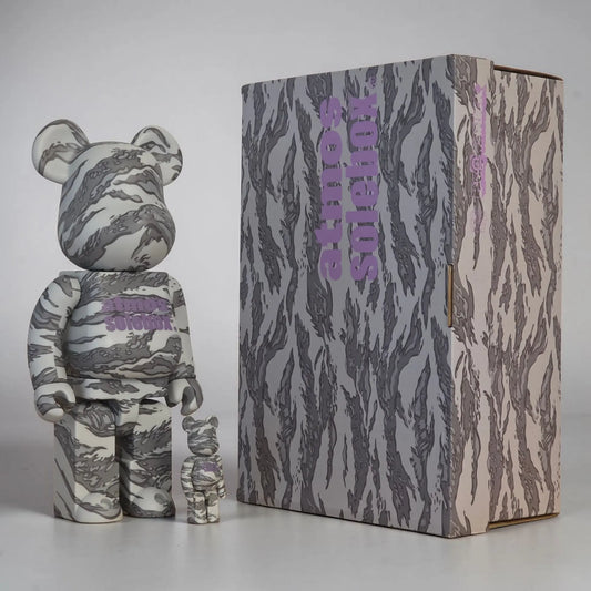 Bearbrick atmos × solebox 100%+400% mit Verpackung