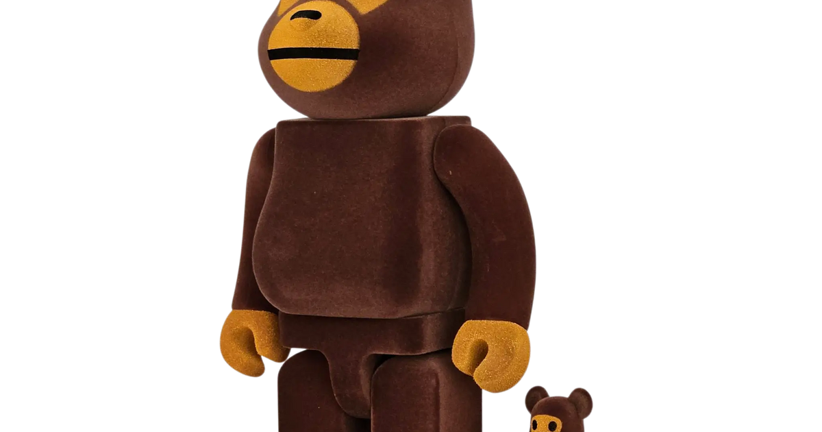 BE@RBRICK Baby Milo Flocky Version 100%+400% | MyBearBrick.de