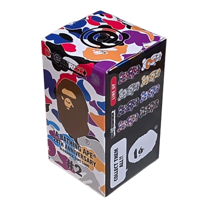 Bearbrick BAPE Camo 28th Anniversary #2 100% Verpackung schräg