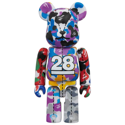 Bearbrick BAPE Camo 28th Anniversary #2 SECRET 100% Bild