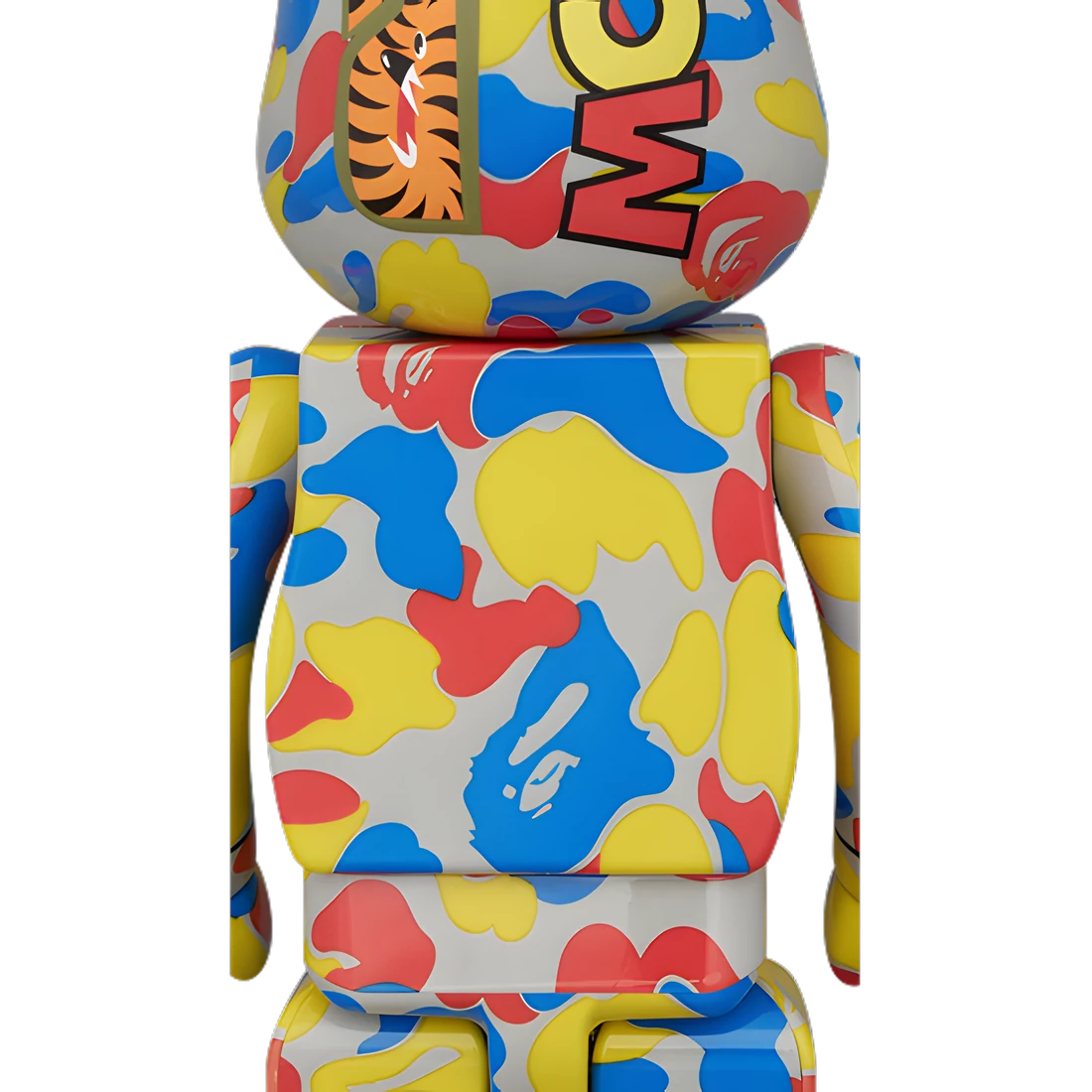Bearbrick BAPE Camo Shark Medicom Toy 30th Anniversary 3er-Set 100%+400% Herstellerbild 8