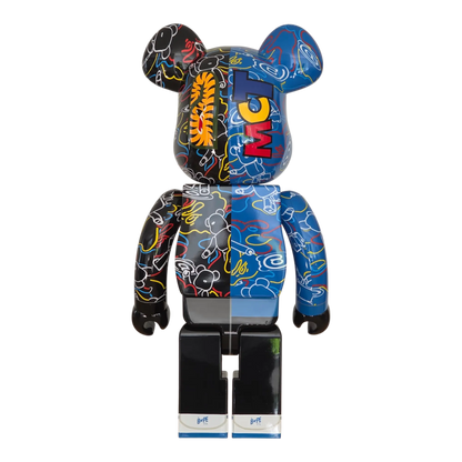Bearbrick BAPE LINE Camo Shark 1000% Rückseite