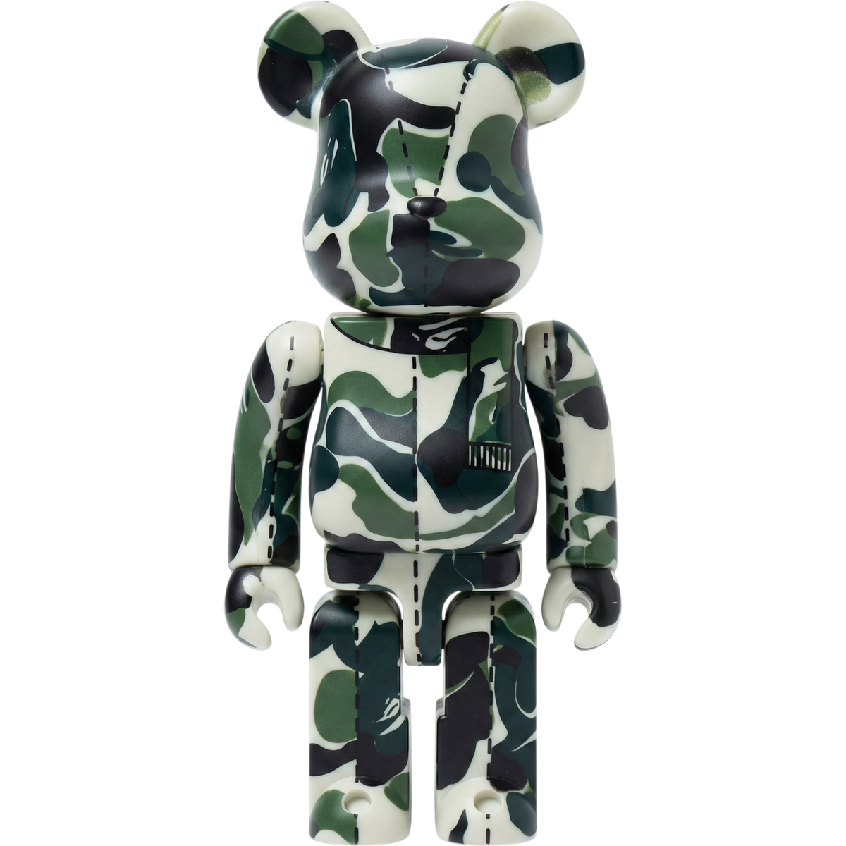 Bearbrick BAPE Play Camo Series 1 Green 100% Bild