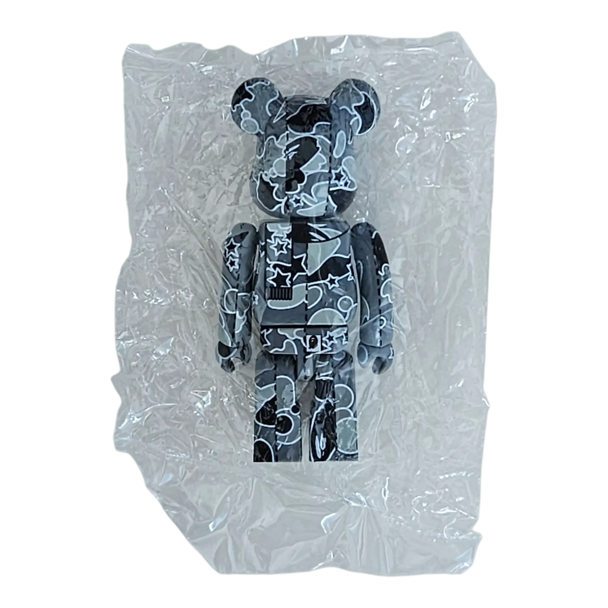 Bearbrick BAPE Play Camo Series 2 Blue Type-1 100% Rückseite