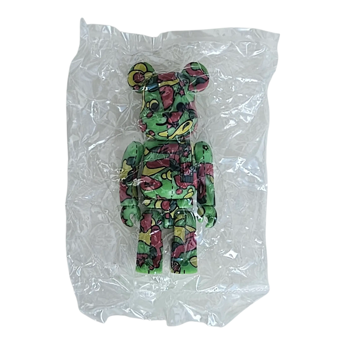 Bearbrick BAPE Play Camo Series 2 Crazy/Mix 100% in Folie
