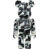 Bearbrick BAPE Play Camo Series 2 Green Type-2 100% Bild