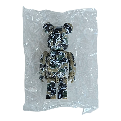 Bearbrick BAPE Play Camo Series 2 Yellow Type-1 100% Rückseite