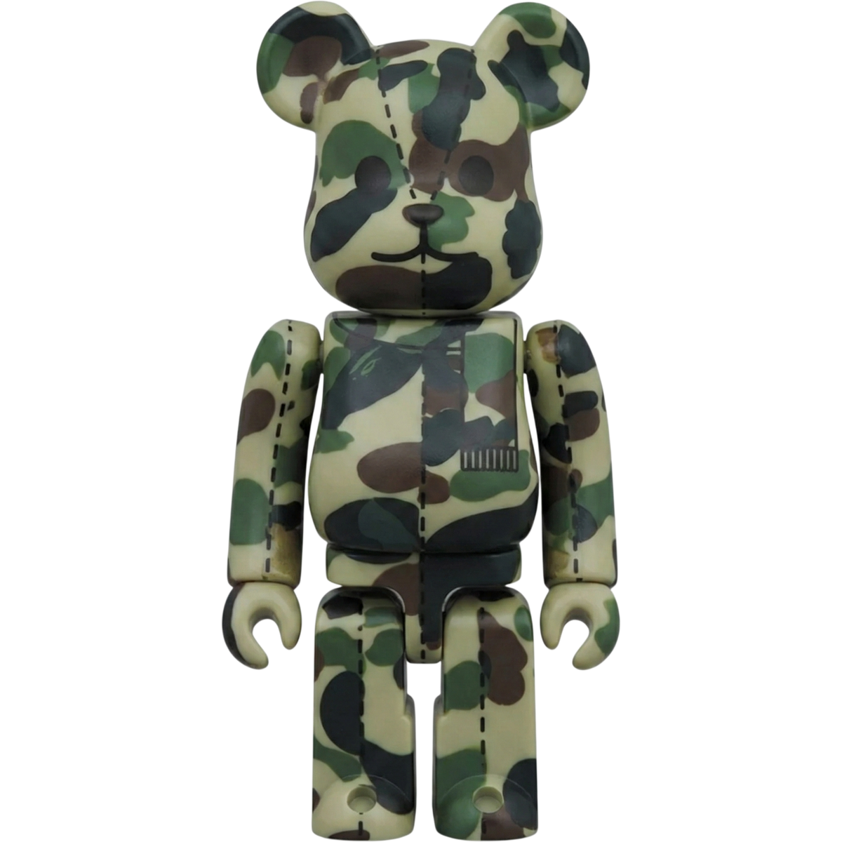 Bearbrick BAPE Play Camo Series 2 Yellow Type-2 100% Bild