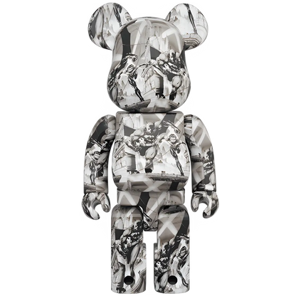 Bearbrick Batman: Hush Pencil Art Version 100%+400% Herstellerbild 3