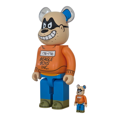 Bearbrick Beagle Boy [The Beagle Boys] 100%+400% schräg