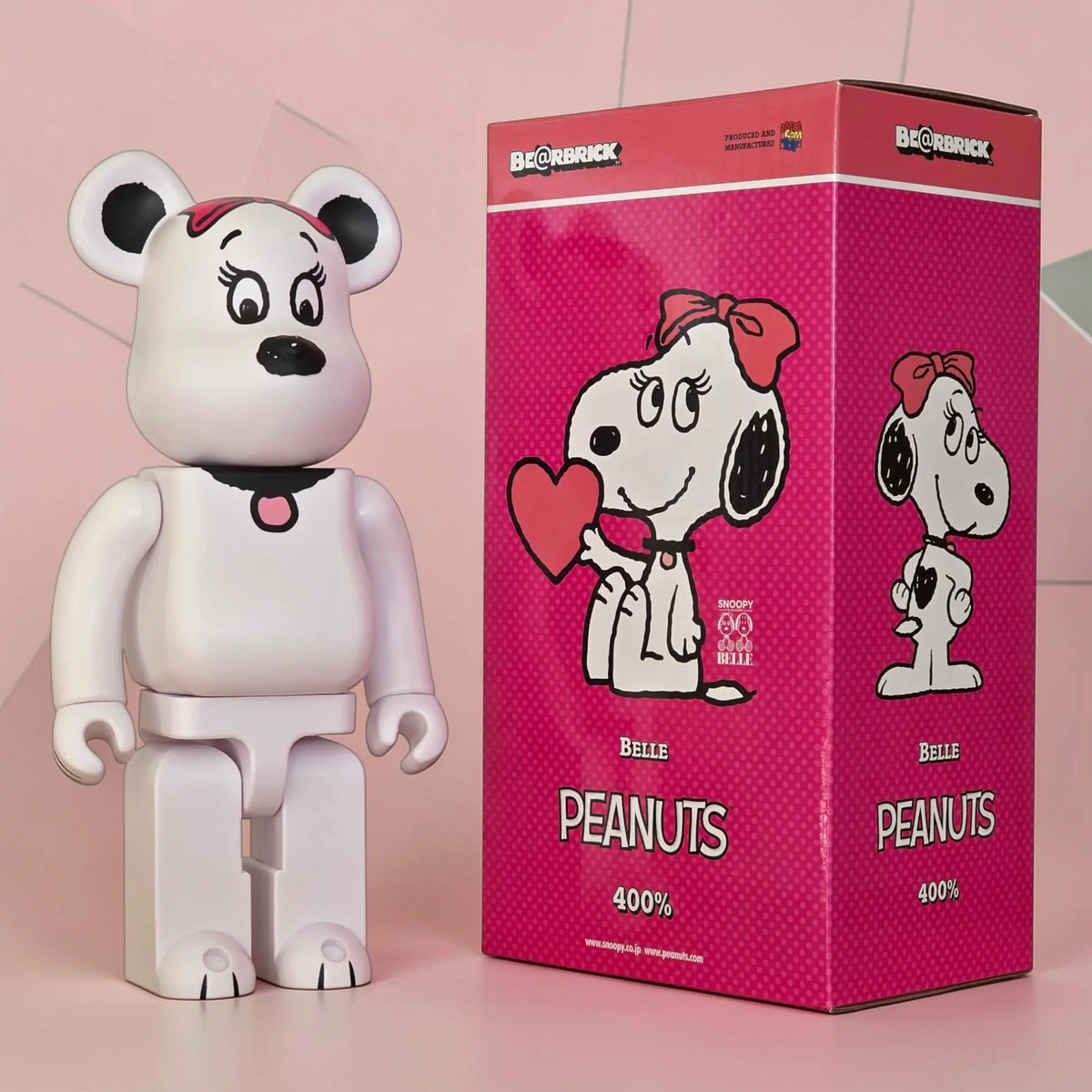 Bearbrick Belle [Peanuts] 400% mit Verpackung