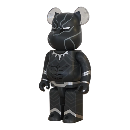 Bearbrick Black Panther 400% schräg