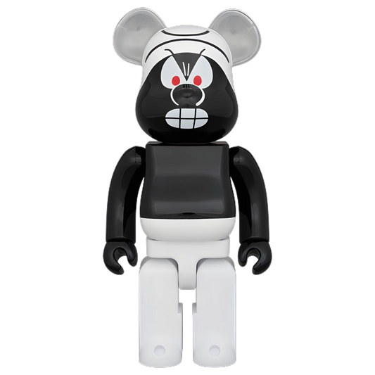Bearbrick Black Smurf [The Smurfs] 400% Herstellerbild 1