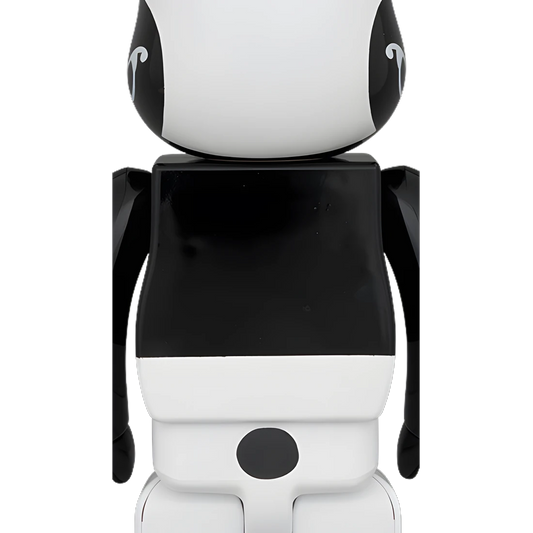 Bearbrick Black Smurf [The Smurfs] 400% Herstellerbild 2