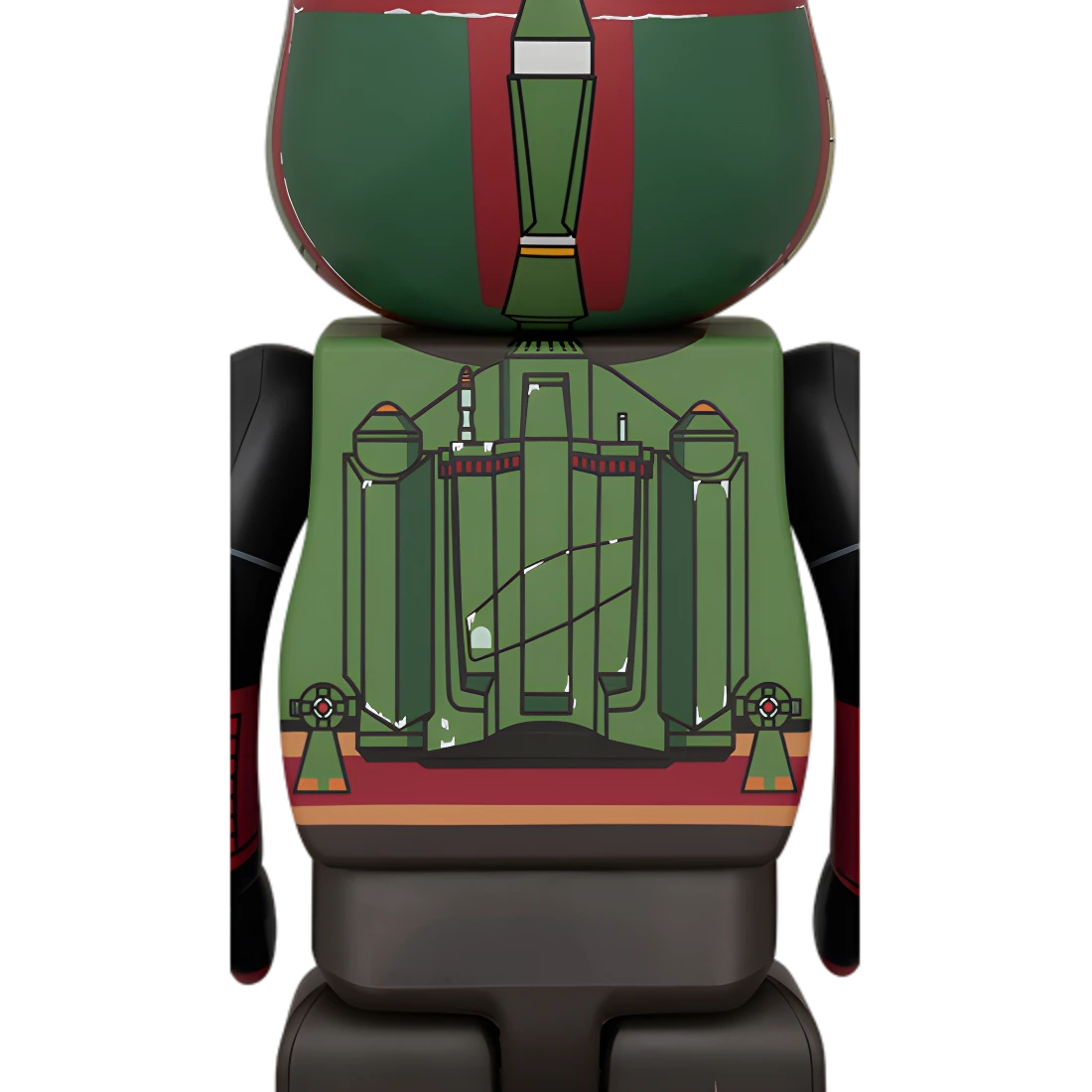 Bearbrick Boba Fett™ Recovered Armor [The Mandalorian] 400% Herstellerbild 2