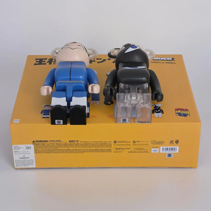 Bearbrick Bojji & Kage [Ranking of Kings] 4er-Set 100%+400% Echtheitsmerkmale