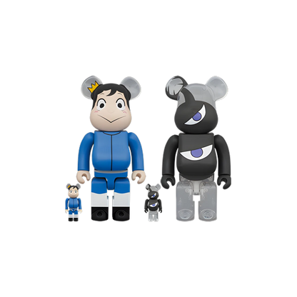 Bearbrick Bojji & Kage [Ranking of Kings] 4er-Set 100%+400% Herstellerbild 1