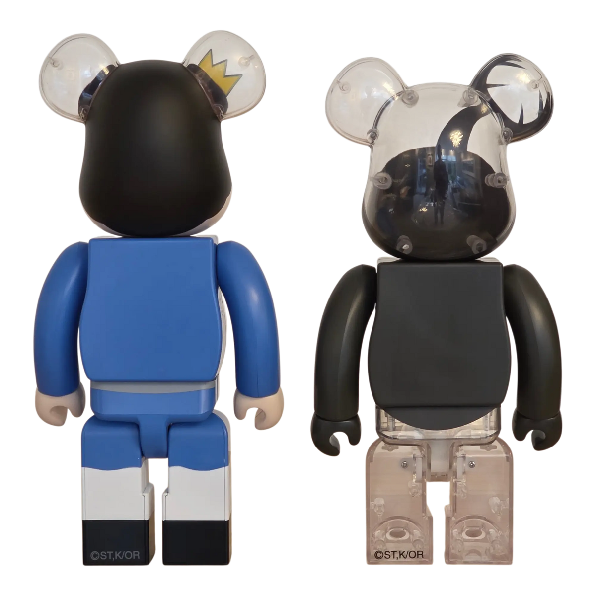 Bearbrick Bojji & Kage [Ranking of Kings] 4er-Set 100%+400% Rückseite