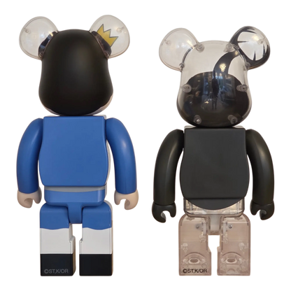 Bearbrick Bojji & Kage [Ranking of Kings] 4er-Set 100%+400% Rückseite