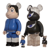 Bearbrick Bojji & Kage [Ranking of Kings] 4er-Set 100%+400% schräg