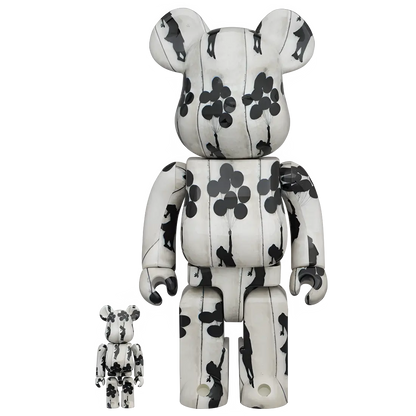 Bearbrick Brandalism "Flying Balloons Girl" 100%+400% Herstellerbild 1