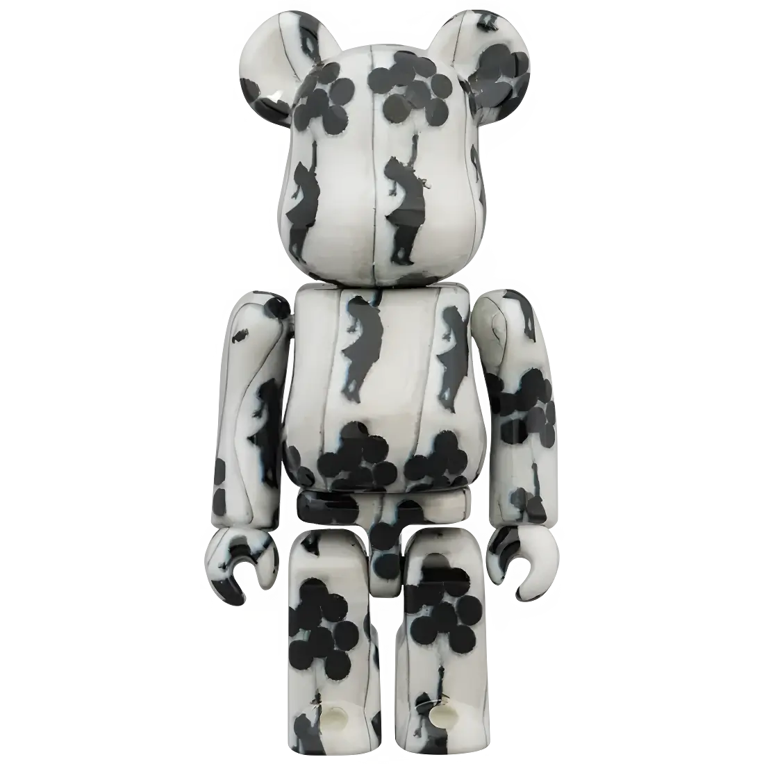 Bearbrick Brandalism "Flying Balloons Girl" 100%+400% Herstellerbild 2