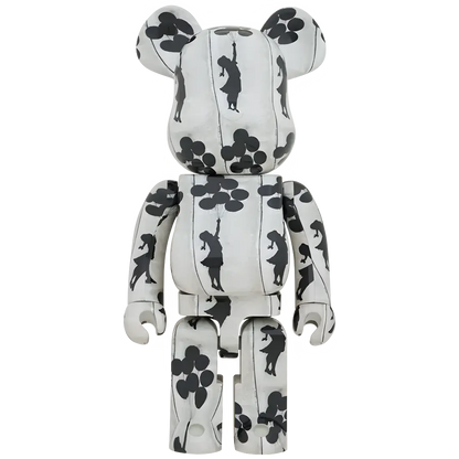 Bearbrick Brandalism "Flying Balloons Girl" 1000% Herstellerbild 1
